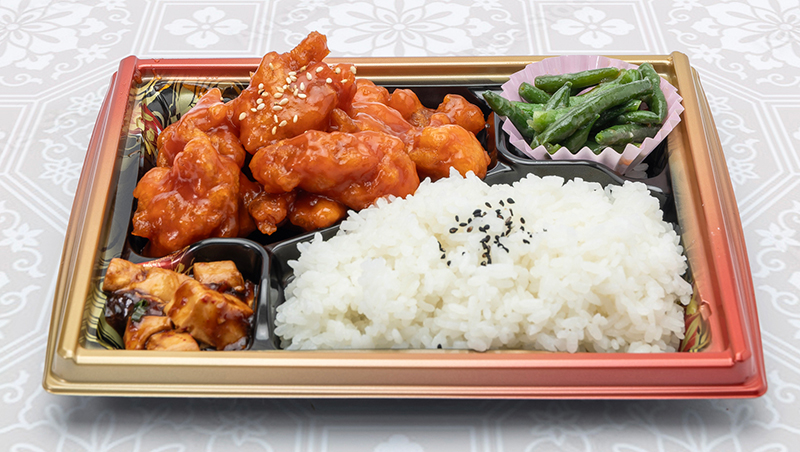 鶏チリソース弁当