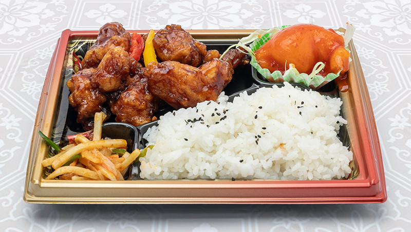 酢鶏弁当