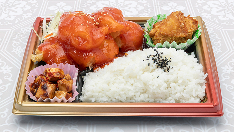 エビチリ弁当